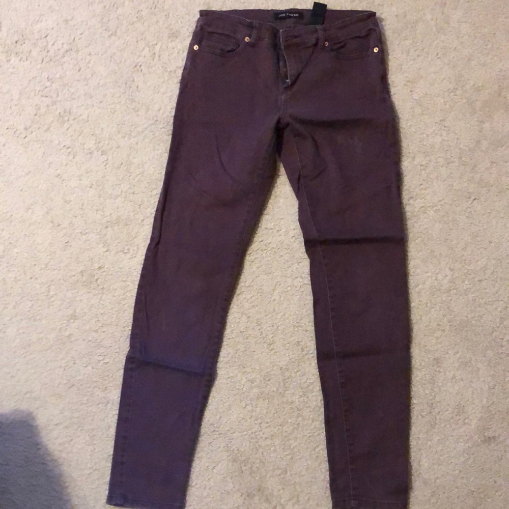Burgundy pants